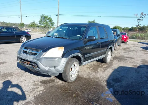 2004 Honda Cr-V Ex из США, поврежденный, VIN SHSRD78894U237133